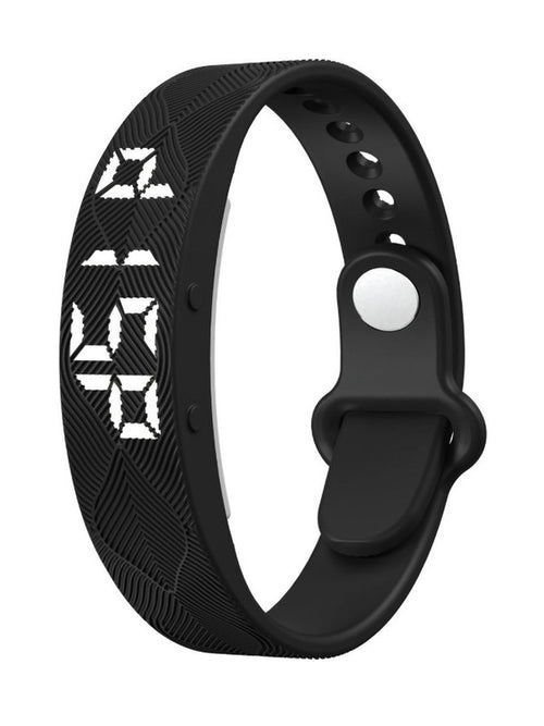 Wakely Silent Wake Band - stilles Vibrations-Weckarmband in Schwarz